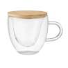 CORAMUG - Double-walled borosilicate cup - glass mug at wholesale prices