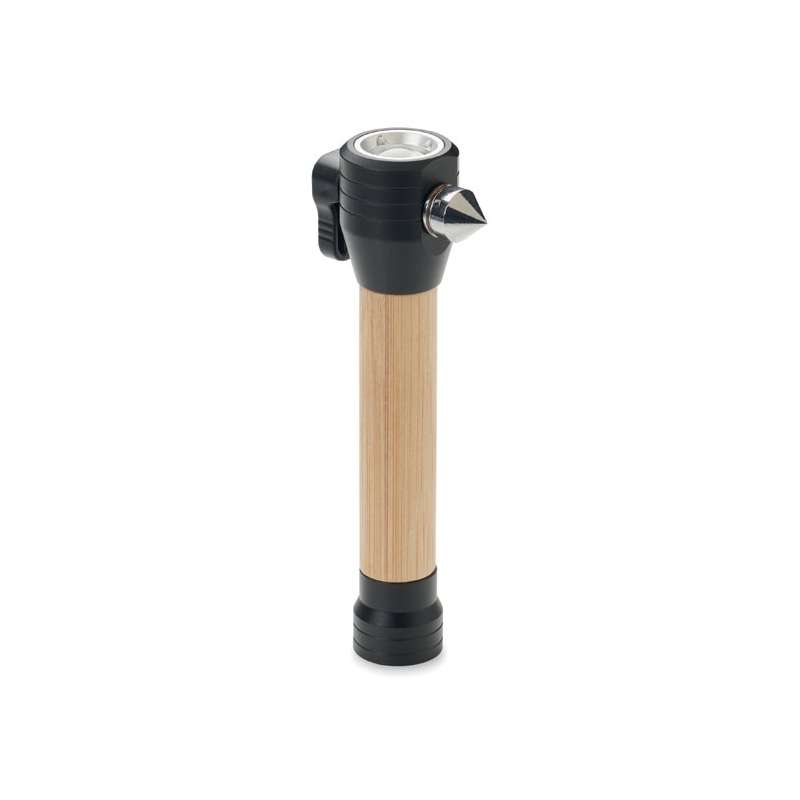 LUSTRE - 3-in-1 emergency hammer - Flashlight at wholesale prices