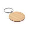ROUNDBOO - Round bambou key ring - Wooden key ring at wholesale prices