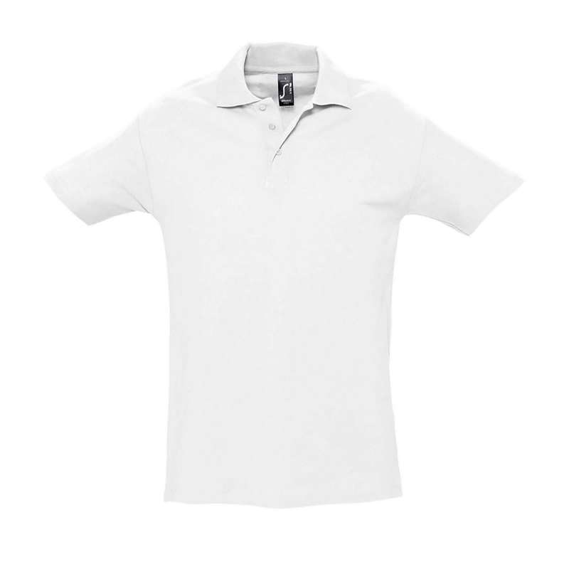 SPRING II White - Men's polo shirt at wholesale prices