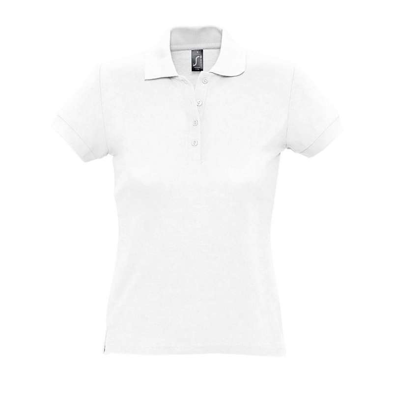 PASSION White - Women's polo shirt at wholesale prices