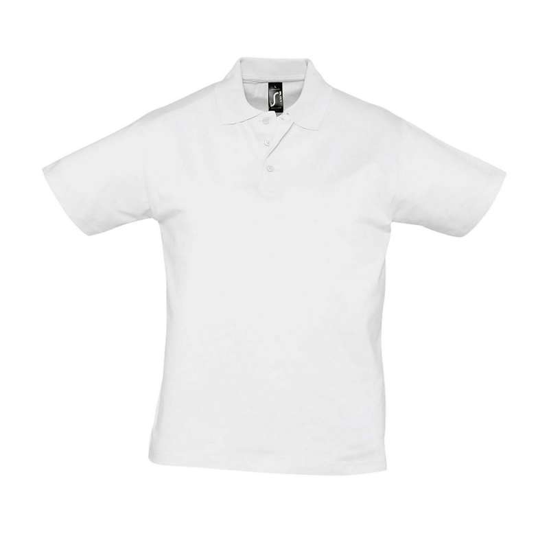 PRESCOTT MEN White - Men's polo shirt at wholesale prices
