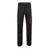 Pantalão elástico bicolor com cintura elástica - calças de trabalho a preço grossista Pantalão elástico bicolor com cintura elástica - calças de trabalho a preço grossista