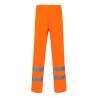 Calças HV refletoras com elástico e 4 bolsos - calças de trabalho a preço grossista Calças HV refletoras com elástico e 4 bolsos - calças de trabalho a preço grossista