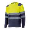 PULL JERSEY BICOLORE HV - vêtement de haute visibilité à prix grossiste PULL JERSEY BICOLORE HV - vêtement de haute visibilité à prix grossiste