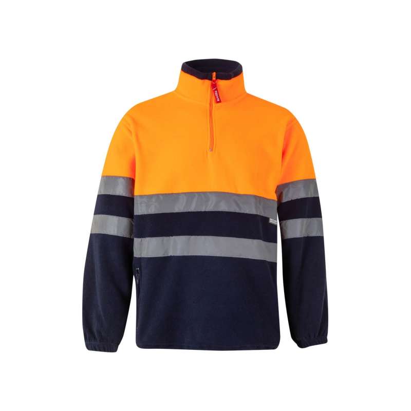 Chaqueta polar bicolor de alta visibilidad - ropa de alta visibilidad a precios de mayorista