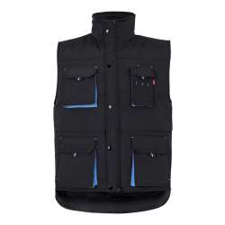 GILET MATELASSÉ BICOLORE