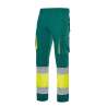 PANTALON STRETCH BICOLORE HV - pantalon de travail à prix grossiste PANTALON STRETCH BICOLORE HV - pantalon de travail à prix grossiste