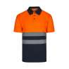 Polo bicolor em poliéster de alta visibilidade - vestuário de alta visibilidade a preço grossista Polo bicolor em poliéster de alta visibilidade - vestuário de alta visibilidade a preço grossista