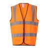 Veste med hØj synlighed og indbygget pose - høj synlighedstøj til engrospris Veste med hØj synlighed og indbygget pose - høj synlighedstøj til engrospris