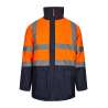 PARKA 4EN1 BICOLORE HV EN 20471 - parka de travail à prix de gros PARKA 4EN1 BICOLORE HV EN 20471 - parka de travail à prix de gros