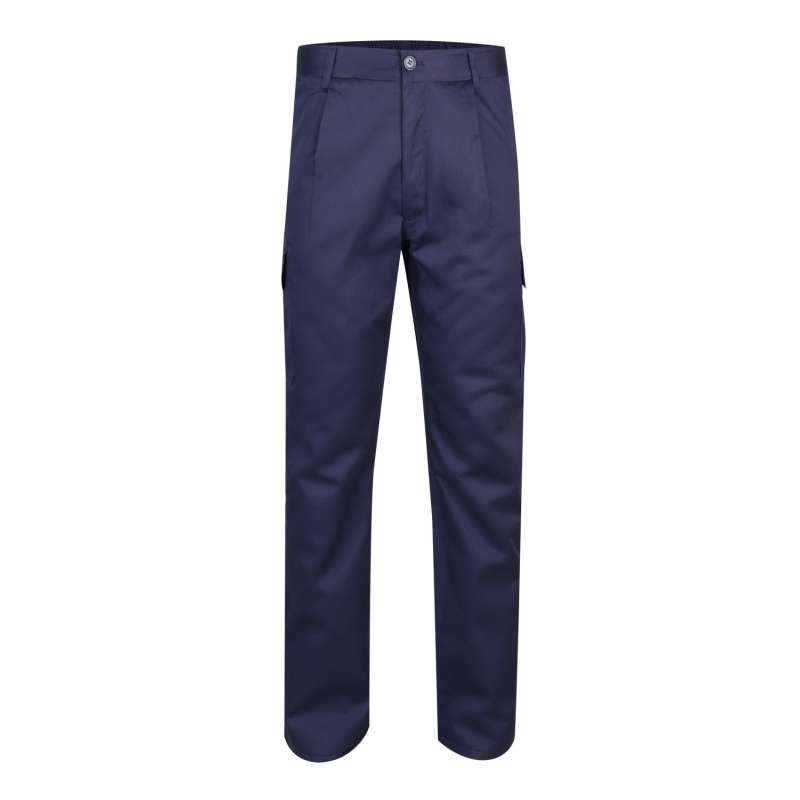 Calças acolchoadas com cintura elástica e 6 bolsos - calças de trabalho a preço grossista