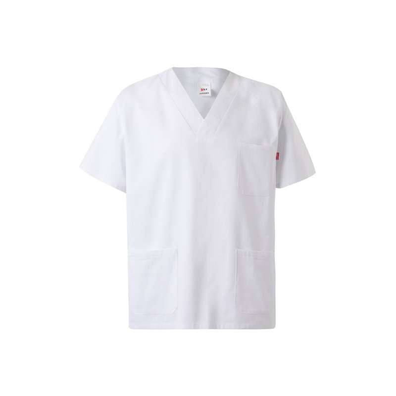 Eén maat katoenen tuniek met zakken tegen groothandelsprijzen - Blouse tegen groothandelsprijzen