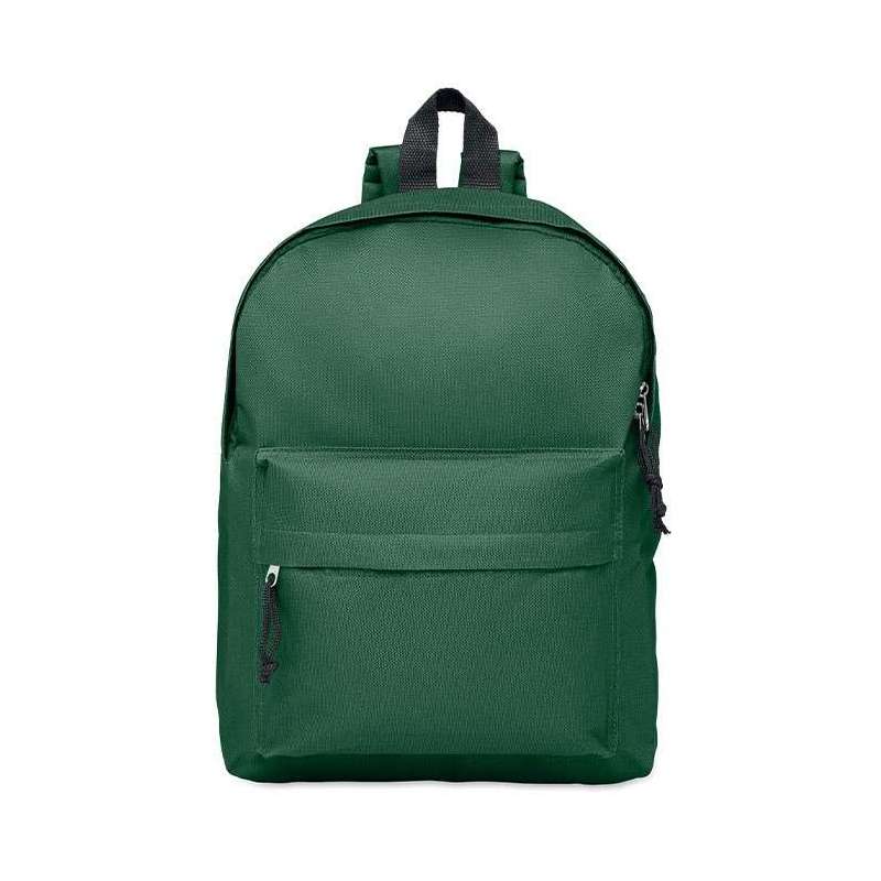 600D Polyester Backpack with Zippered Pocket - Backpack at wholesale prices