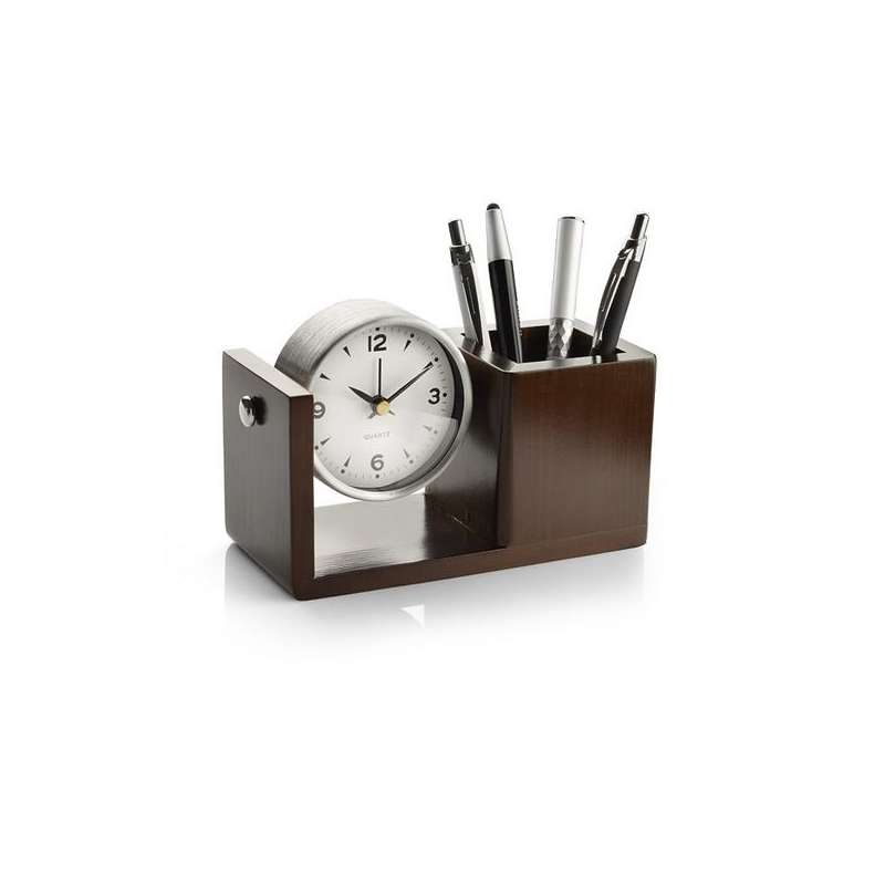 Organiseur de bureau avec horloge à prix grossiste - Horloge à prix de gros
