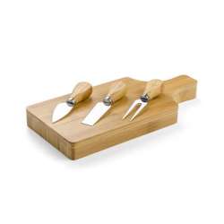 Bamboo Cheese Board with...