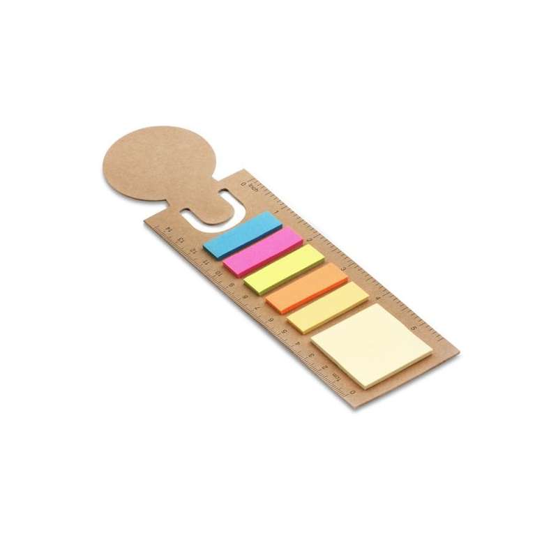 Marcapáginas redondo con notas adhesivas 7x2 cm - Productos a precios de mayorista