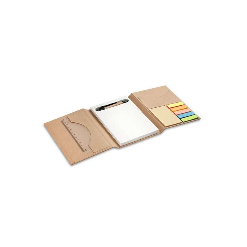 Vouwbare A6 notitieboek met ingebouwde accessoires - Producten tegen groothandelsprijzen