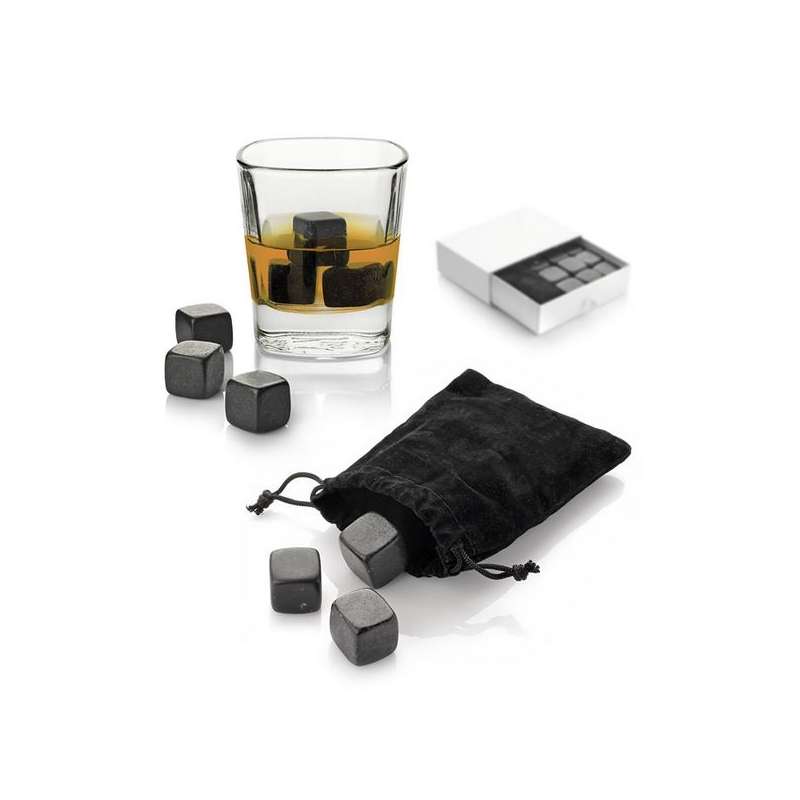 Whisky-Steine aus natürlichem Basalt, 9 Stück - Produkte zu Großhandelspreisen