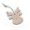 Pendentif Rennes de Noel en bois - Accessoire de noël à prix de gros Pendentif Rennes de Noel en bois - Accessoire de noël à prix de gros