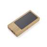 Bambus solarbatteri 10.000 mAh ekstern - Solcelleoplader til engrospris