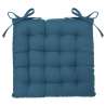 Galette de chaise 38x38cm en coton - Chaise longue à prix grossiste Galette de chaise 38x38cm en coton - Chaise longue à prix grossiste