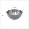 Saladier D24cm en inox - Saladier à prix grossiste