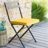 Galette de chaise à scratch 40x40cm - Chaise longue à prix grossiste