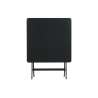 Table de jardin graphite 40*40 cm - table de jardin à prix grossiste