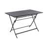 Table pliante 110x71cm en alu - table de jardin à prix de gros