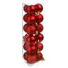Boule de noël 30 mm X18 Rouge - Boule de Noël à prix de gros Boule de noël 30 mm X18 Rouge - Boule de Noël à prix de gros