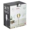 Lot de 6 flûtes cristallin 22 cl - Verre à vin à prix de gros