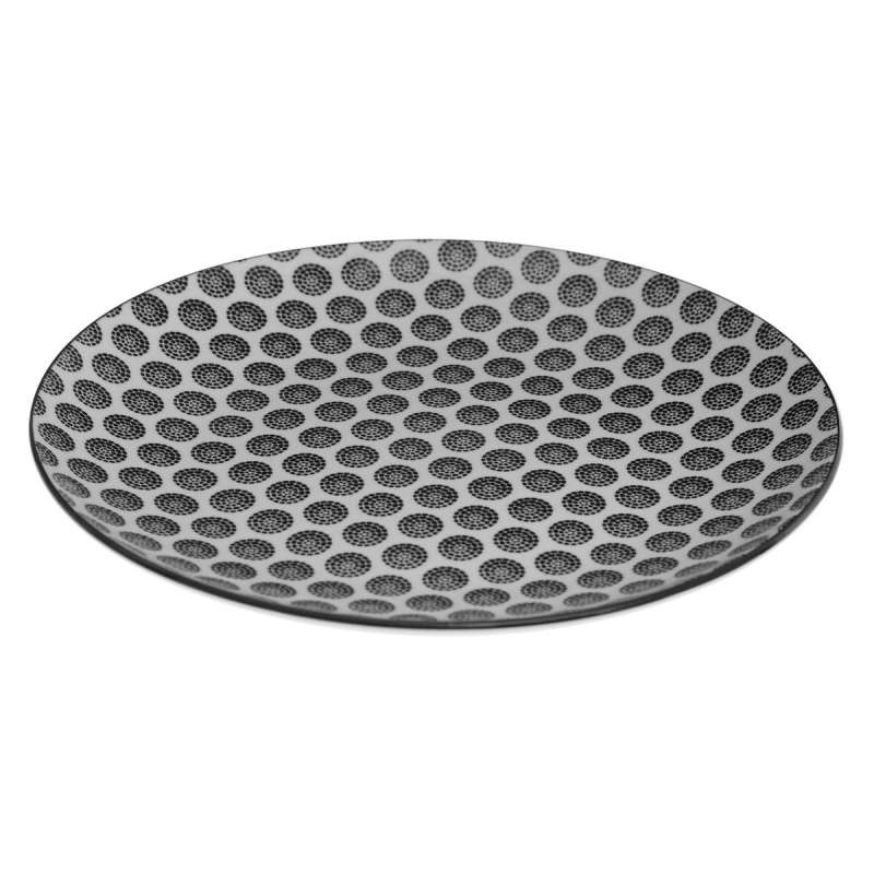 Assiette plate Bohemia D27cm en porcelaine - Assiette à prix de gros
