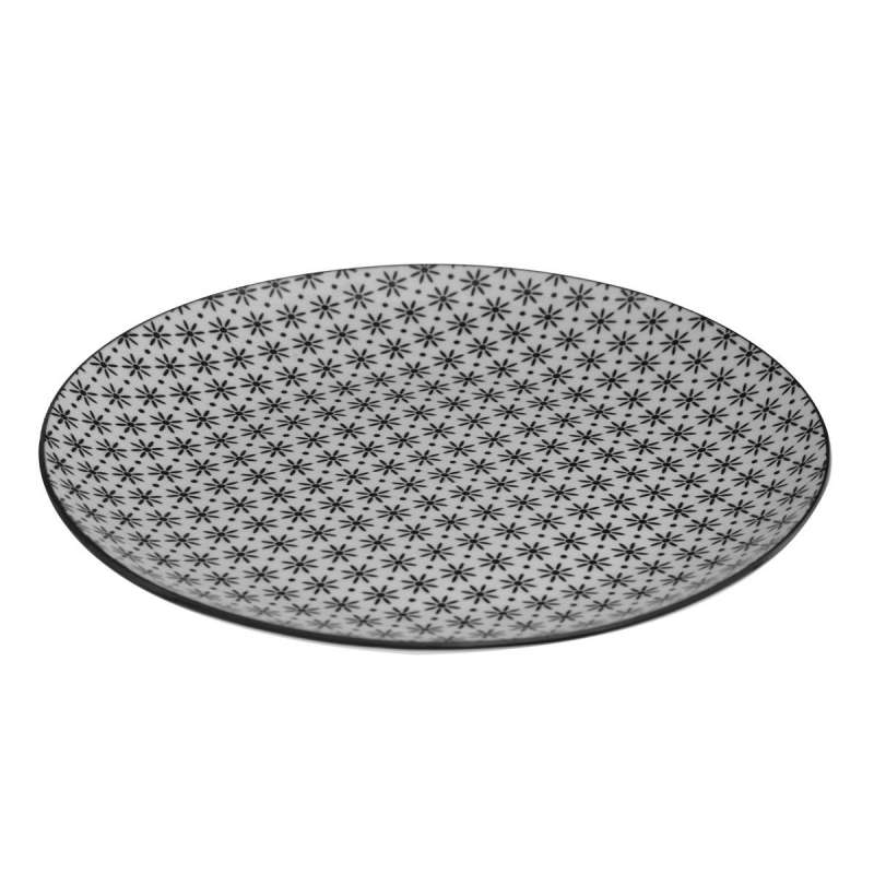 Assiette plate Bohemia D27cm en porcelaine - Assiette à prix grossiste