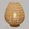 Lampe ''Etel'' H36cm en métal et papier - Lampe à prix grossiste Lampe ''Etel'' H36cm en métal et papier - Lampe à prix grossiste