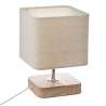 Lampe à poser Toxey H21cm en pin - Lampe à prix de gros