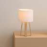 Lampe à poser multipieds Molu H34,5cm en pin - Lampe à prix grossiste Lampe à poser multipieds Molu H34,5cm en pin - Lampe à prix grossiste