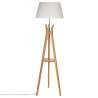 Lampadaire trépied Kalo H156cm en bambou - lampadaire à prix de gros