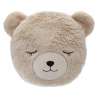Coussin rond enfant D27cm en peluche - Coussin à prix de gros