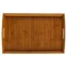 Plateau 44x29cm en bambou - service tray à prix grossiste