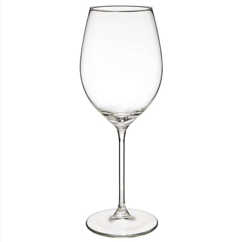 Lot de 6 verres à pied Lina à prix de gros - Verre à vin à prix grossiste