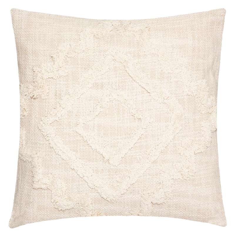 Coussin tufté Inca 40x40cm en coton - Coussin à prix de gros