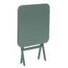 Table de jardin vert olive 40*40 cm - table de jardin à prix grossiste