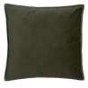 Coussin LILOU coton vert kaki 45x45cm - Coussin à prix grossiste