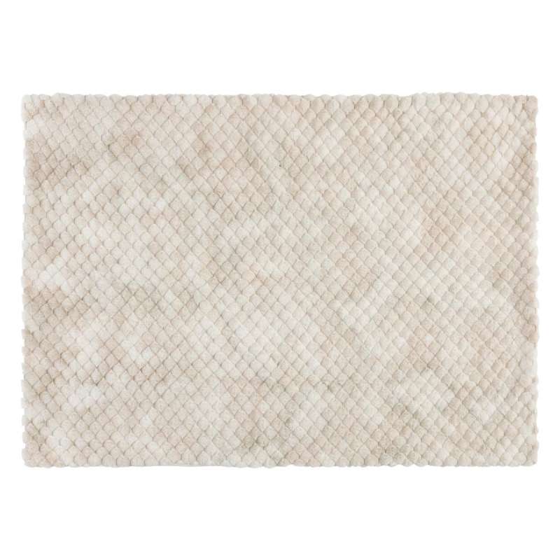 Plaid fourrure Ariel beige 120x160cm à prix de gros - Plaid à prix grossiste