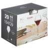 Lot de 6 verres à vin Clarillo en cristallin - Verre à vin à prix grossiste