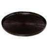 Assiette plate Astra D28cm noire - Assiette à prix de gros