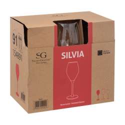 Set of 6 wine glasses 34cl