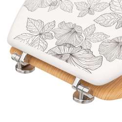 Abattant WC BlackFlora noir...