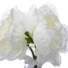 Composition florale artificielle pivoines avec vase - fleur artificielle à prix de gros